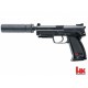 Модель пистолета UMAREX Heckler & Koch USP Tactical металл, электрика, оригинальные маркировки 2.5976